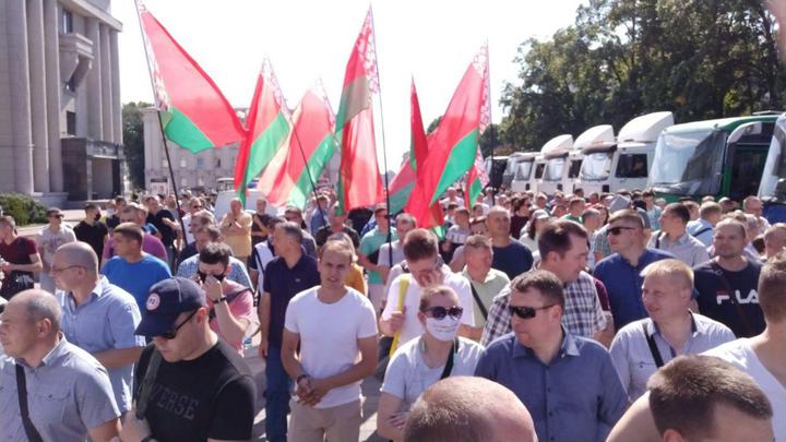 митинги в Минске